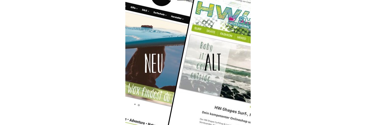 Whoop Whoop, der neue Shop ist online - 