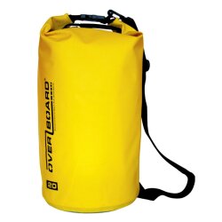 OverBoard wasserdichter Packsack 20 Liter Gelb