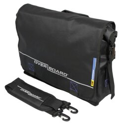 OverBoard wasserdichte Kurier Tasche LIGHT Schwarz