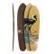Fibretec Skateboards CRUISER Medium Longboard Komplettboard