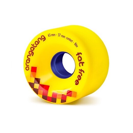 Orangatang FAT FREE (4er Set) 65mm/86a Yellow