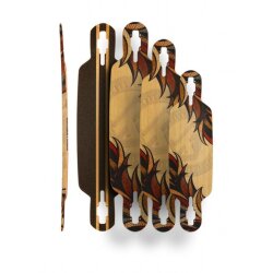 Fibretec Skateboards S-Flex 960 Longboard Komplettboard