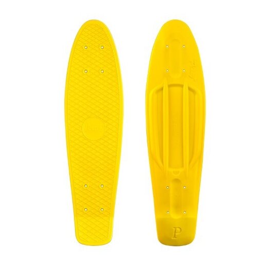 Penny Original 22" Skateboard Plasticcruiser Deck Gelb