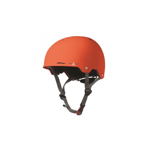 Triple 8 GOTHAM verstellbarer Skatehelm Orange/Rubber