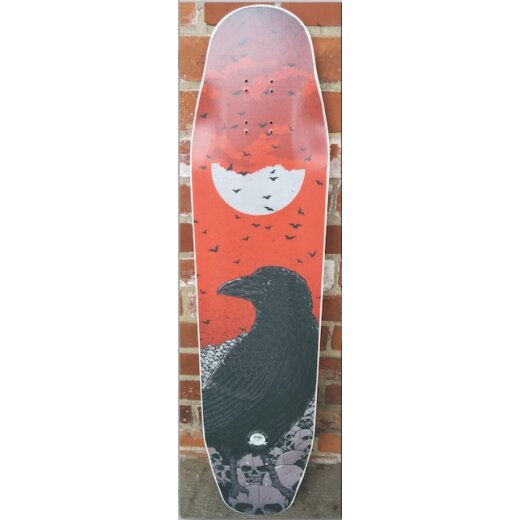 Bastl Boards DISCOFOX Feather Collection Longboard Deck