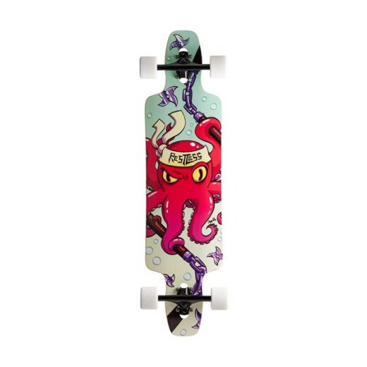 Restless SPLINTER Fiberlam 38 Longboard Komplettboard 