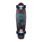 HW-Shapes MINI CRUISER Skateboard Burgundy Beige