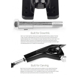 Atlas Trucks Longboardachse 48&deg; 180mm Lila