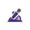 Atlas Trucks Longboardachse 48&deg; 180mm Lila
