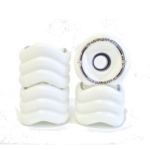 Shark Wheels MAKO (4er Set) 70mm/ 80a White