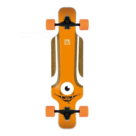 Solid EYE KID Longboard Komplettboard Orange