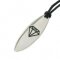 Silver+Surf Silber Schmuck Surfboard Gr L Diamant