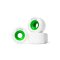 Blood Orange MORGAN PRO (4erSet) 65mm/80a White Green