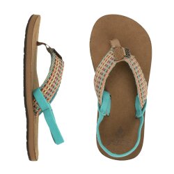 reef Little GYPSY Love Kids Zehentrenner Green