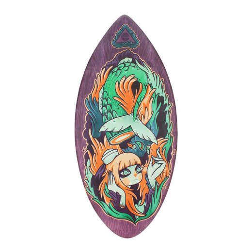 HW-Shapes Art Series Hybridskim NIXE Skimboard 