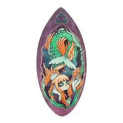 HW-Shapes Art Series Hybridskim NIXE Skimboard 