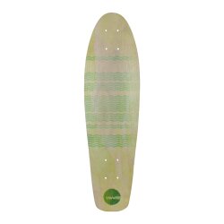 HW-Shapes MINI CRUISER Glasfaser Deck Green Wave