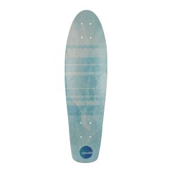 HW-Shapes MINI CRUISER Glasfaser Deck Blue Wave