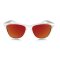 Oakley FROGSKINS Sonnenbrille Matte Black/Ruby Iridium
