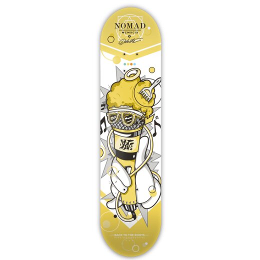 Nomad DeBeTe Series 7,875 Skate Deck 