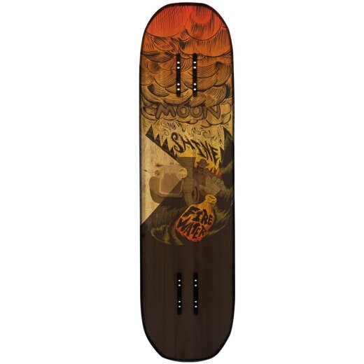 Moonshine FIREWATER  Longboard Deck
