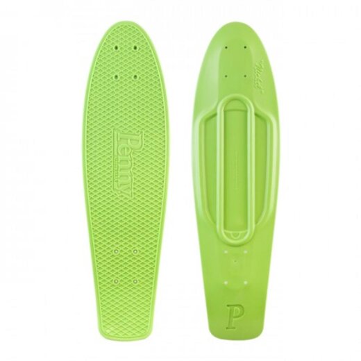 Penny Nickell 27" Skateboard Plasticcruiser Deck Gr&uuml;n