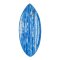 HW-Shapes Waveskim EPOXYART White Blue Skimboard READY TO GO