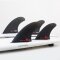 FCS 2 Shaper Series Fire Wire Tri Quad Set (M)
