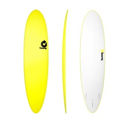 Surfboard TORQ Softboard 7.6 Funboard Gr&uuml;n