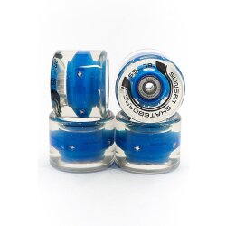 Sunset FLARE LED Street WHEELS (4er Set) 59mm/ 78a Blau