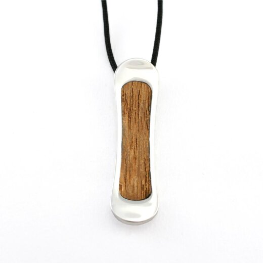 Silver+Surf Silber Schmuck Snowboard Gr L Wood