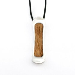 Silver+Surf Silber Schmuck Snowboard Gr L Wood