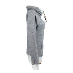 SHISHA Hooded KROON Hoody Black Melange