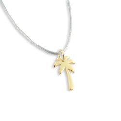 Silver+Surf Silber Schmuck Palme Gr S vergoldet