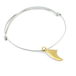 Silver+Surf Silber Schmuck Finne Gr S vergoldet