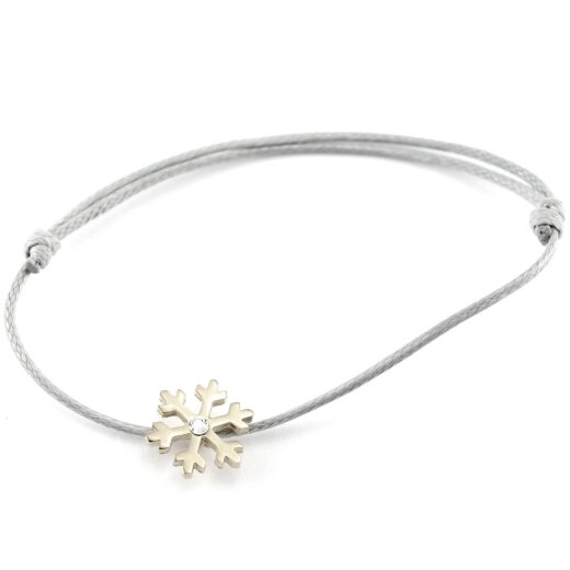 Silver+Surf Silber Schmuck Schnee Kristall Gr S