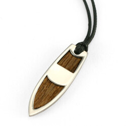 Silver+Surf Silber Schmuck Yacht Gr L Wood
