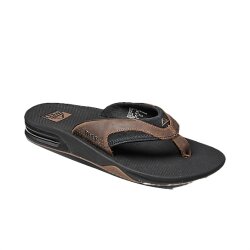 reef LEATHER FANNING Zehentrenner Black/Brown