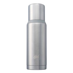 ESBIT Edelstahl Thermoflasche 1 Liter geb&uuml;rstet