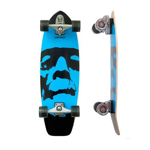Carver Da Monsta Complete C7 Raw Longboard Komplettboard