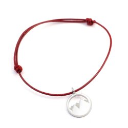 Silver+Surf Silber Schmuck Berg 3D Gr S