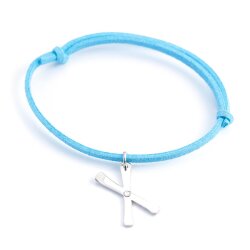 Silver+Surf Silber Schmuck Ski Kristall Gr S