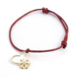 Silver+Surf Silber Schmuck Snow Love Krist Gr S go