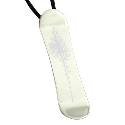 Silver+Surf Silber Schmuck Snowboard Gr L Tree