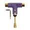 Silver Skate Longboard Tool Neon Collection Purple Gold