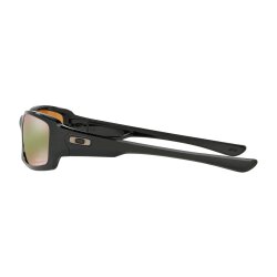 Oakley Fives Squared Sonnenbrille Polished Black Prizm Shallow H2O Polarized