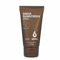 Swox BODY SONNENCREME Sunscreen Zinc White LSF50 50ml