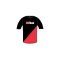 Best Kiteboarding Watershirt Rashguard Kurzarm Black Red