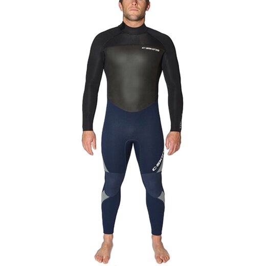 C-Skins Surflite 5/4/3 Neoprenanzug Mens Steamer Blue/Black/Grey 2018