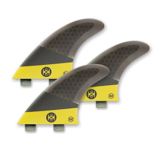 KOALITION Surfboard Finnen Thruster Carbon M FCS